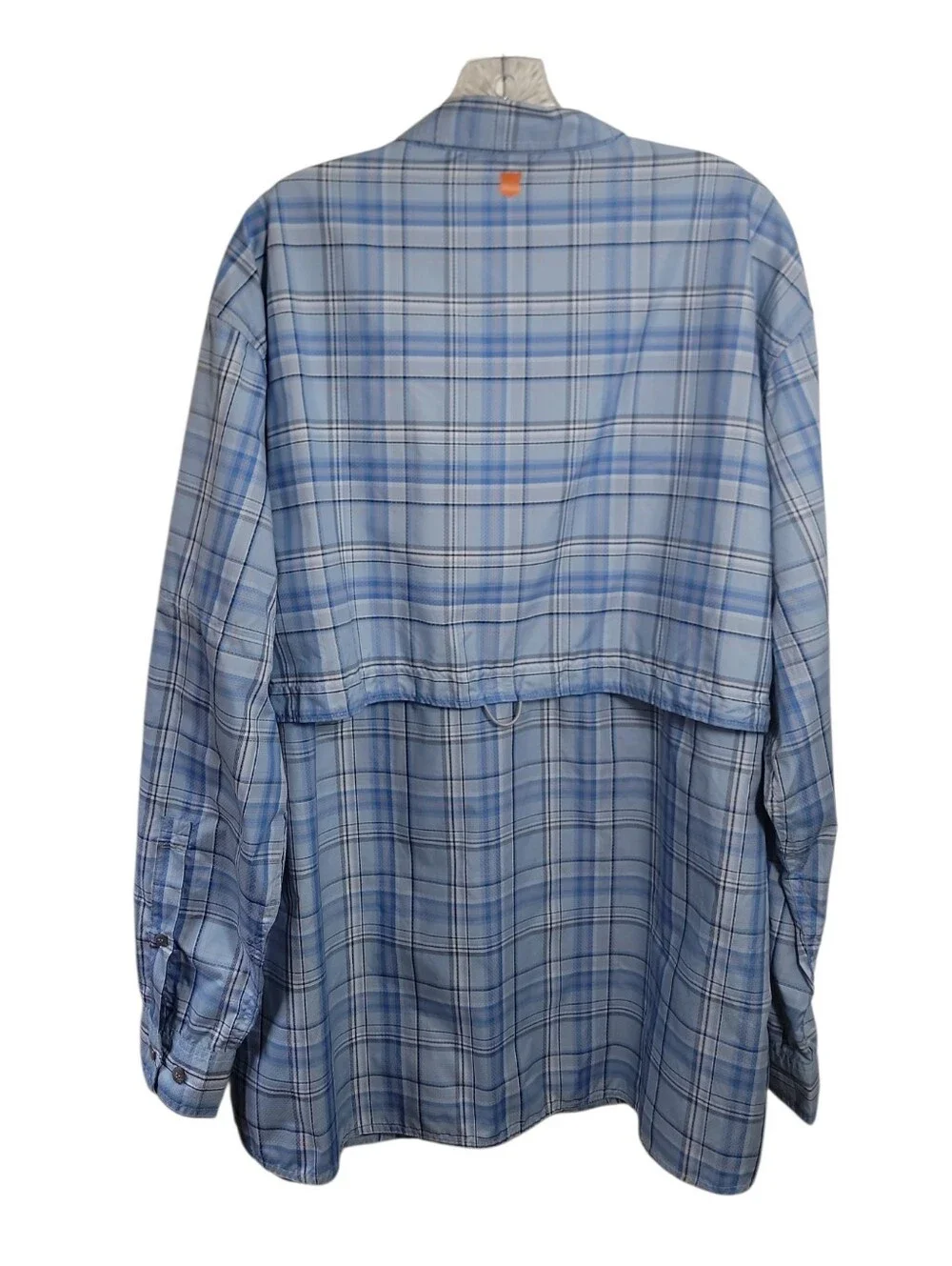 Field & Stream men's plaid fishing  button down shirt size XXL moisture wicking